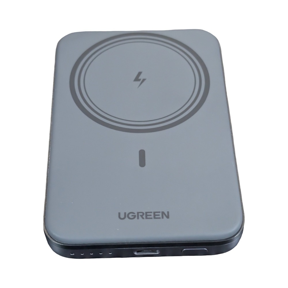 Nn6O Ugreen Magnetic Wireless‎ Fast Charging 15W Power Bank 5000mAh OB Read⬇️
